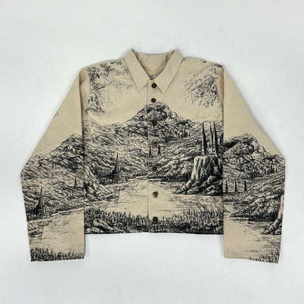 ALBION CANVAS BUTTON-UP
