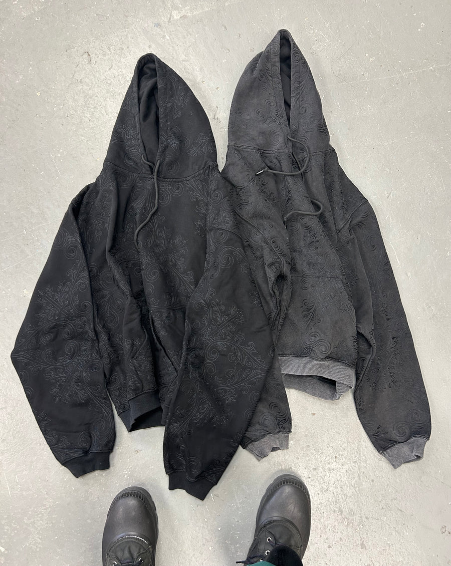 BLACK/ASH TRANCE HOODIE