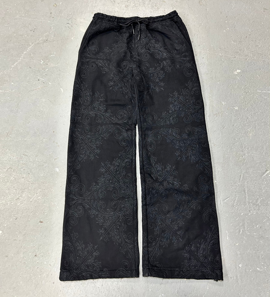 BLACK/ASH TRANCE SWEATPANTS