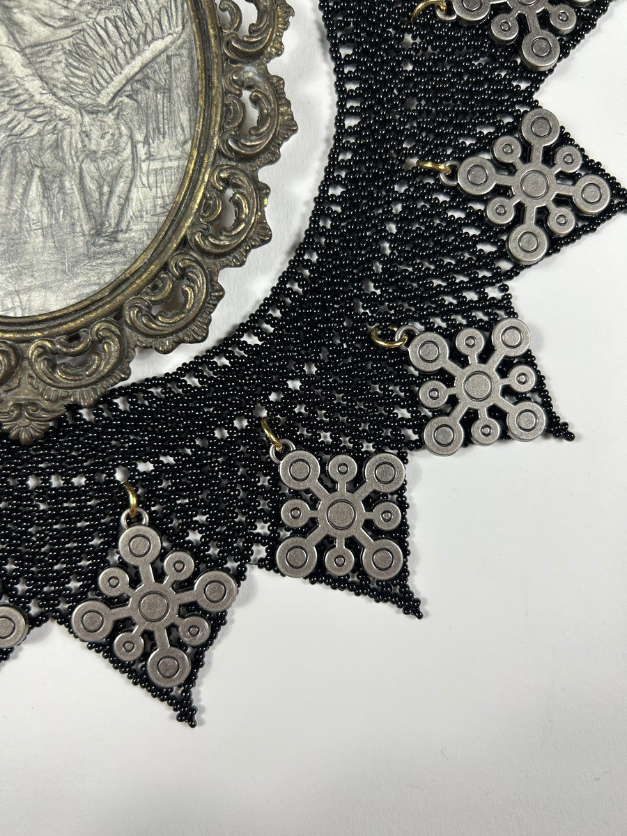 BEADED JESTER COLLAR