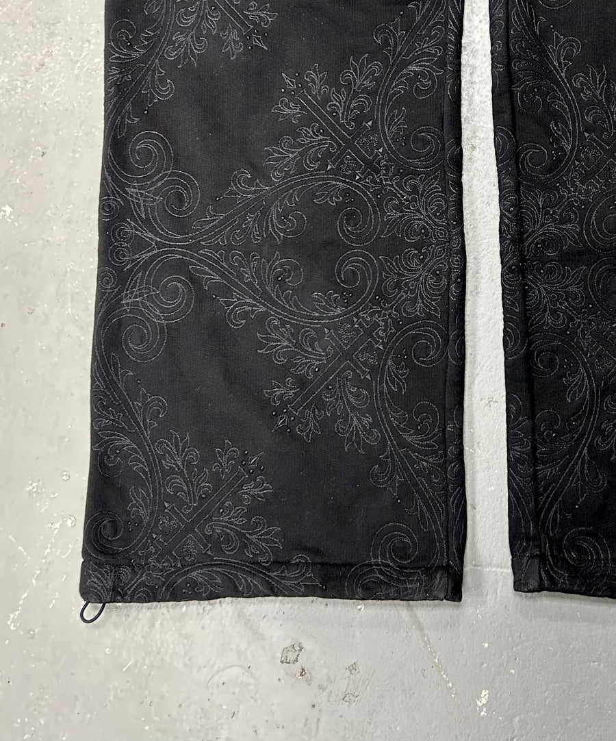 BLACK/ASH TRANCE SWEATPANTS