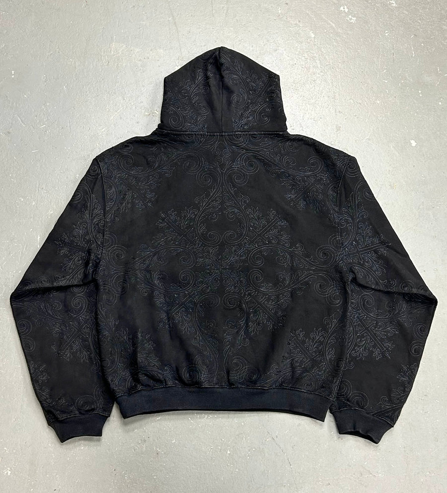 BLACK/ASH TRANCE HOODIE