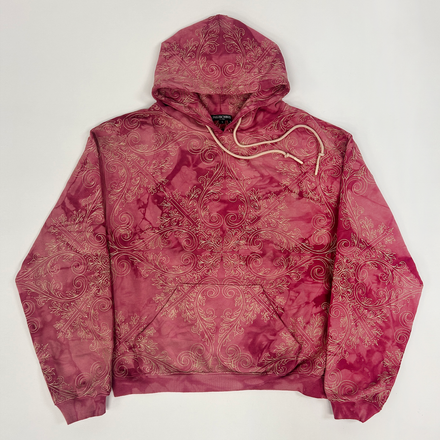 TRANCE HOODIE (WINE & GOLD)