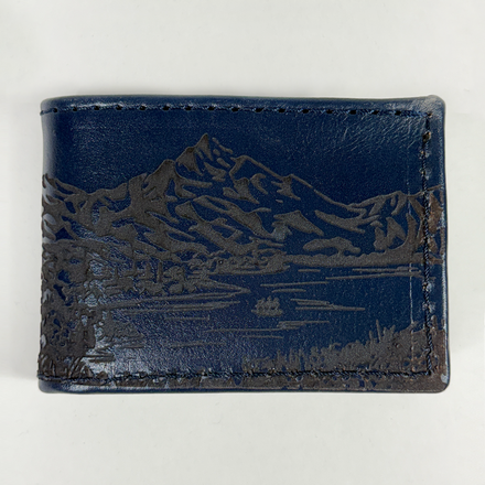 DARKREALM WALLET (NAVY & GOLD)