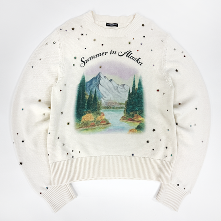 JEWELED ALASKA KNIT