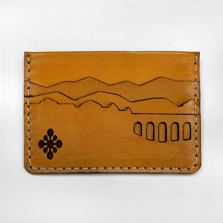 MOUNTAIN CARD-HOLDER (OAK)