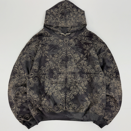 TRANCE HOODIE (OBSIDIAN & GOLD)
