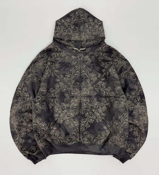 TRANCE HOODIE (OBSIDIAN & GOLD)